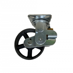 Muhibbah Swivel Cast Iron Wheels with Spring 150mm 6”