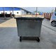 Muhibbah GI1100 4 Wheel Galvanised Steel Mobile Garbage Bin No Cover (1100 Litres)