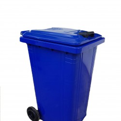 Muhibbah GI120 2 Wheel Steel Mobile Garbage Bin (120 Litres)