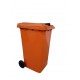 Muhibbah GI240 2 Wheel Steel Mobile Garbage Bin (240 Litres)