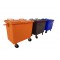 Muhibbah GI 660 4 Wheel Mobile Garbage Bin Recycle Bin Set 3 in 1 