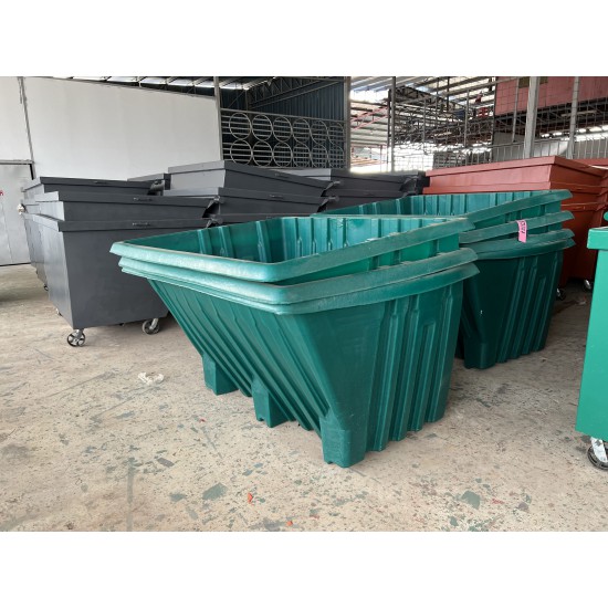 Muhibbah PE Leach Bin with Metal Frame 1100 Litres