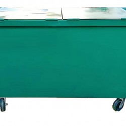 Muhibbah Leach Bin 660 Litres with cover 