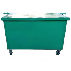 Muhibbah Leach Bin 660 Litres with cover 