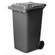 Muhibbah MGB120 2 Wheel Mobile Garbage Bin  (120 Litres) 