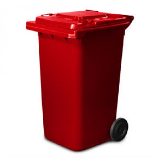 Muhibbah MGB120 2 Wheel Mobile Garbage Bin  (120 Litres) 