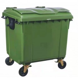 Muhibbah MGB1100 4 Wheel Mobile Garbage Bin (1100 Litres) 