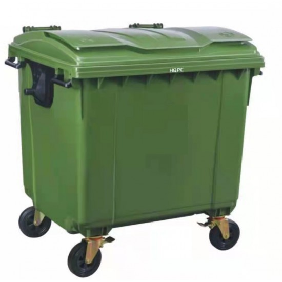 Muhibbah MGB1100 4 Wheel Mobile Garbage Bin (1100 Litres) 