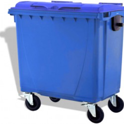 Muhibbah MGB660 4 Wheel Mobile Garbage Bin (660 Litres) 