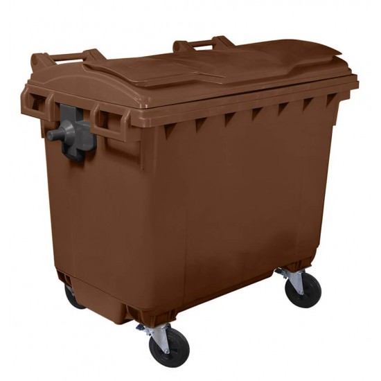 Muhibbah MGB660 4 Wheel Mobile Garbage Bin (660 Litres) 