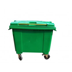 Muhibbah MGB660 4 Wheel Mobile Garbage Bin (660 Litres) 