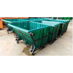 Muhibbah PE Leach Bin with Metal Frame 1100 Litres