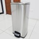 Muhibbah Stainless Steel Pedal Garbage Bin - 30 Litres