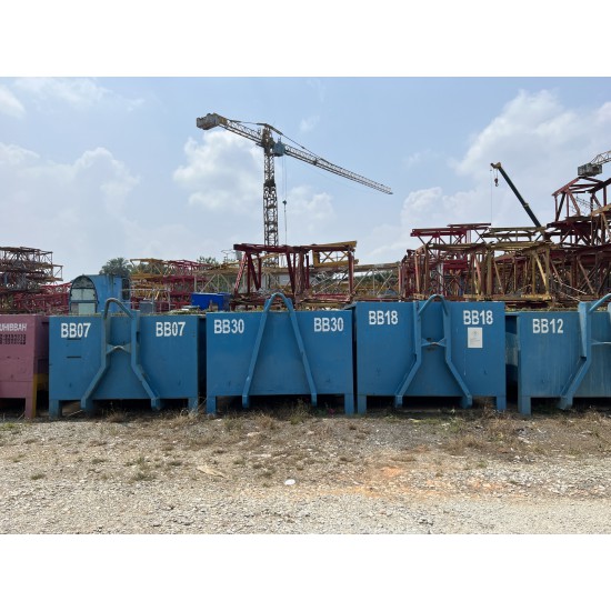 Muhibbah Roll-On Roll-Off bin (RORO), Armroll Bin, Renovation Bin - Refurbished