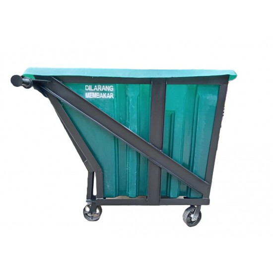 Muhibbah PE Leach Bin with Metal Frame 1100 Litres