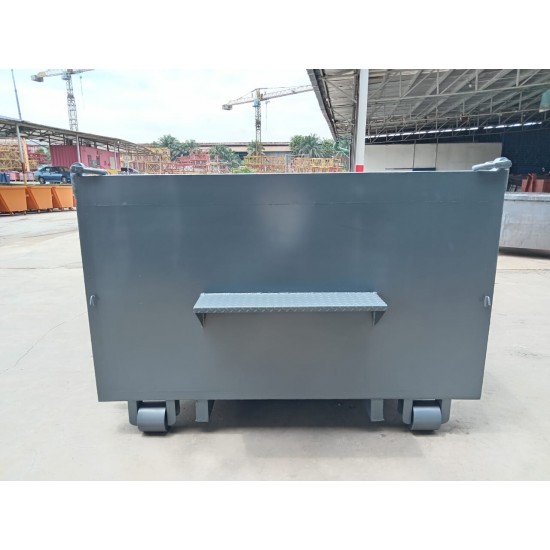 Muhibbah Roll-On Roll-Off bin (RORO) for Burner Installation - Customised