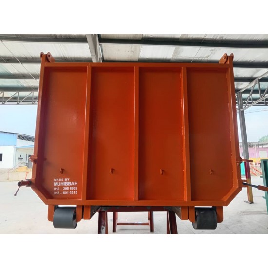 Muhibbah Roll-On Roll-Off bin (RORO) - Single Door