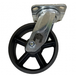 Muhibbah Swivel Cast Iron Wheels 150mm 6”