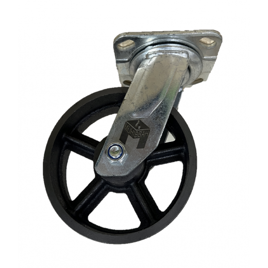 Muhibbah Swivel Cast Iron Wheels 150mm 6”